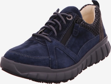 Ganter Athletic Lace-Up Shoes in Blue: front