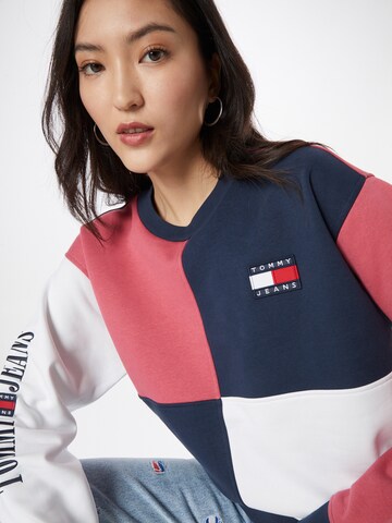 Tommy Jeans - Sweatshirt em mistura de cores