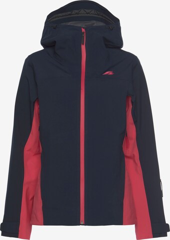 F2 Athletic Jacket in Blue: front