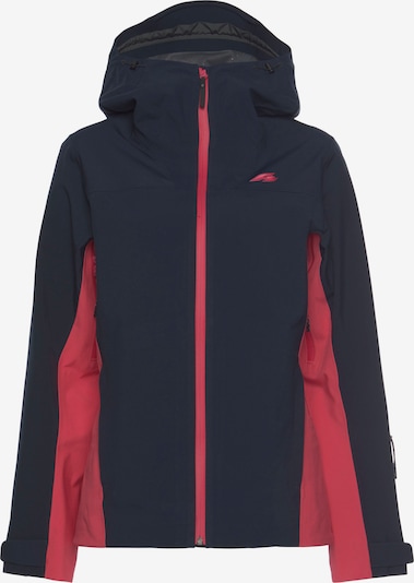 F2 Sportjacke in marine / rot, Produktansicht