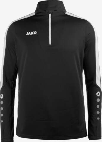 JAKO Sportsweatshirt in Zwart: voorkant