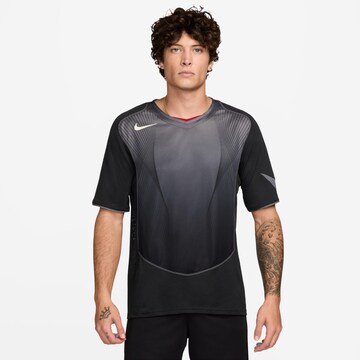 NIKE Funktionsshirt 'Total90' in Schwarz: Vorderseite