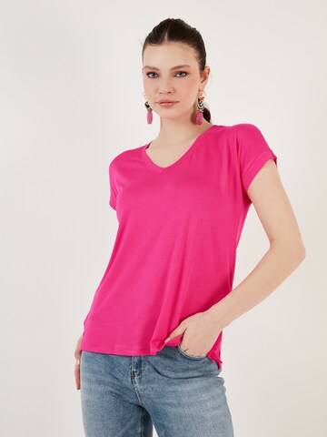LELA Shirt 'Grundes' in Pink
