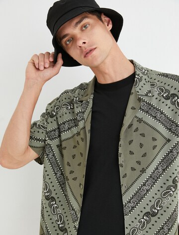 Koton Regular fit Button Up Shirt in Grey