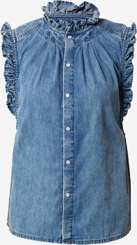 REPLAY - Blusa en azul: frente