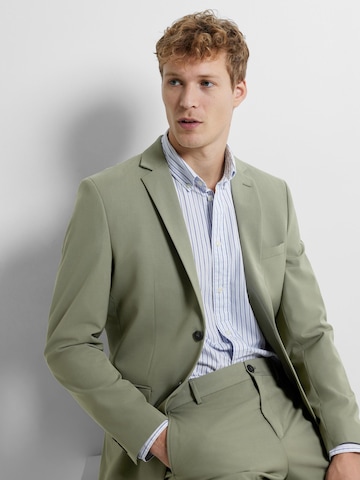 balta SELECTED HOMME Priglundantis modelis Marškiniai 'RICK'