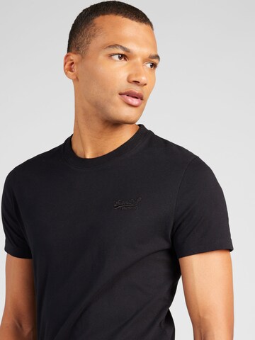 Superdry T-Shirt 'Essential' in Schwarz