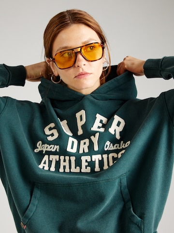 Superdry Sweatshirt 'Essentials' in Groen