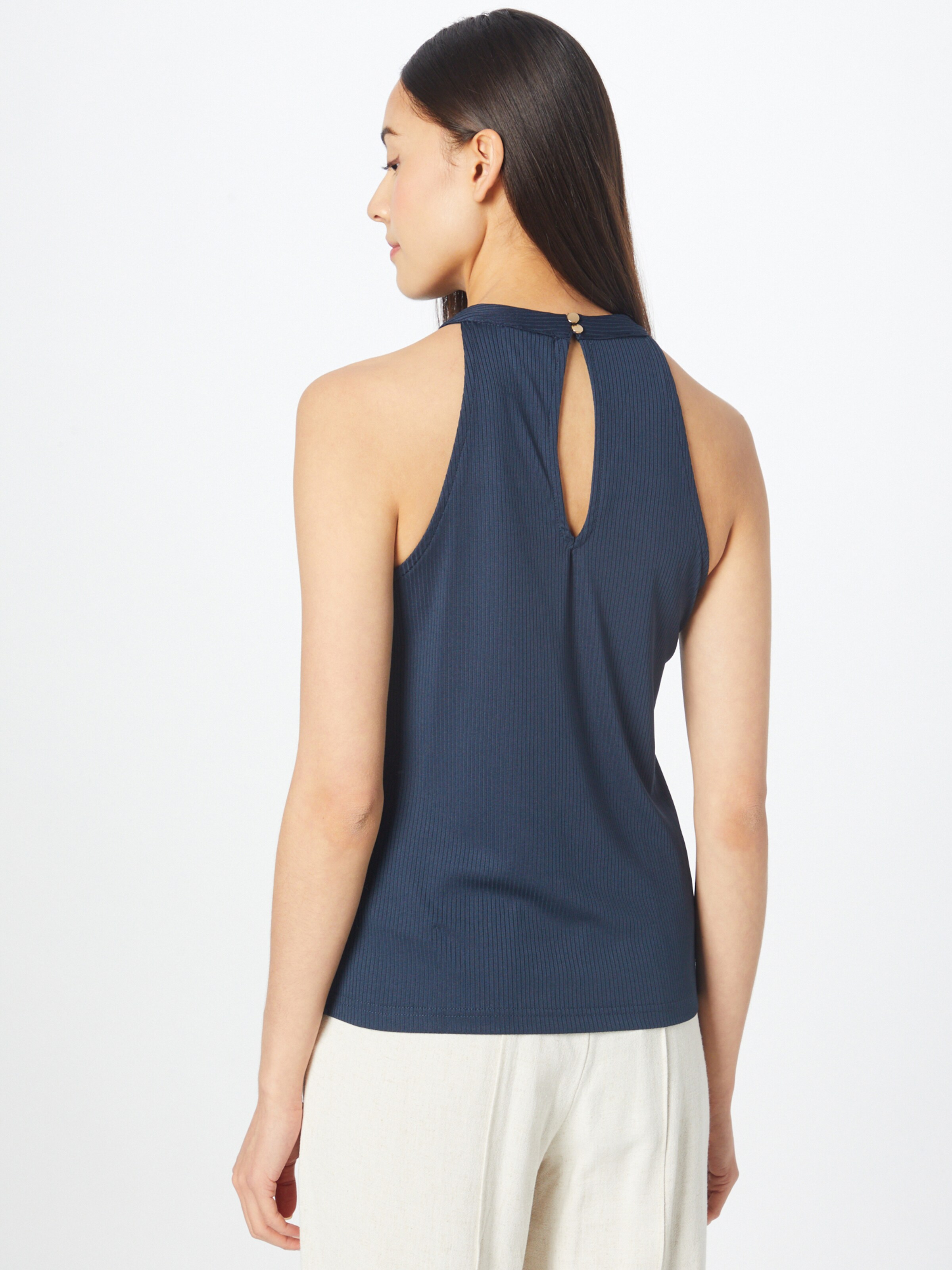 Frauen Große Größen ICHI Top in Navy - OF11106 Frauen Große Größen ICHI Top in Navy - OF11106