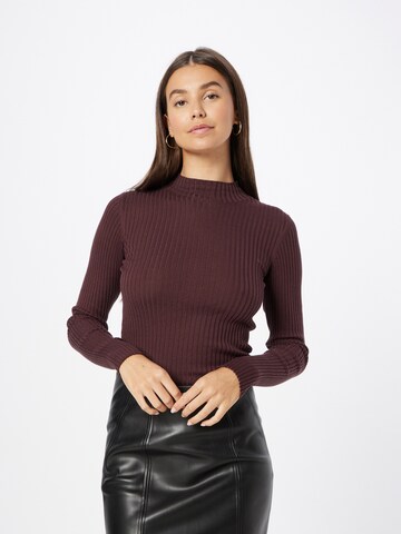 ARMEDANGELS Sweater 'Alaania' in Purple: front