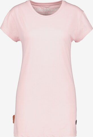 Alife and Kickin T-Shirt 'MaxiAK A' in Pink: predná strana