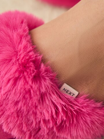 Pantoufle Next en rose