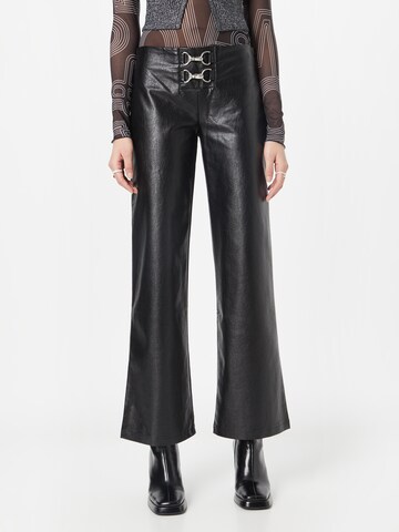 The Ragged Priest Loose fit Pants 'HELLCAT' in Black: front