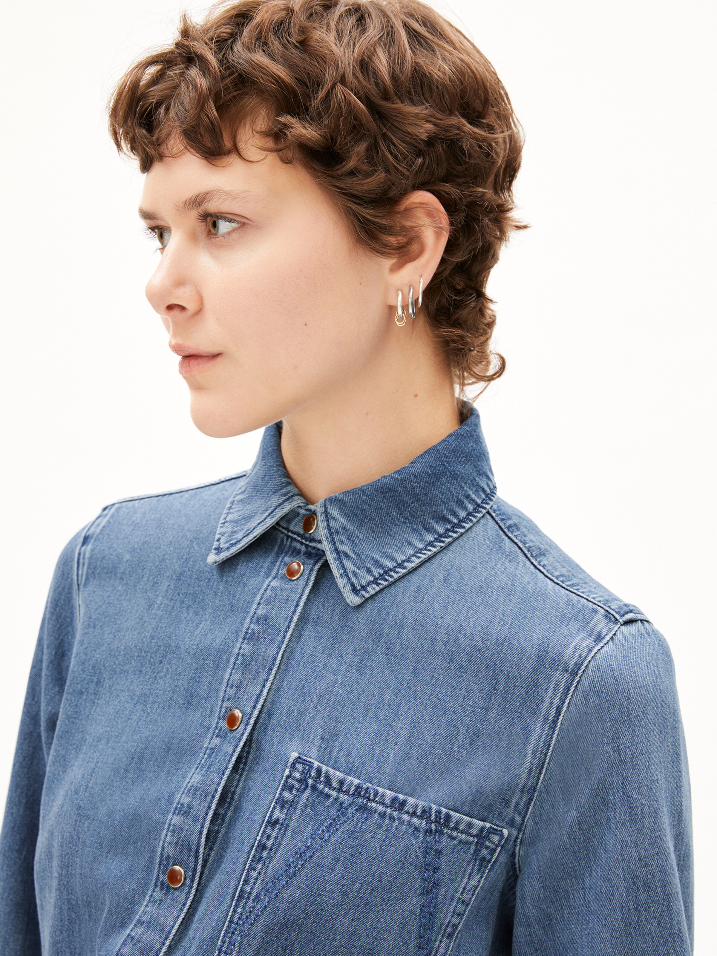 ARMEDANGELS Blouse 'AURELAA' in Blue