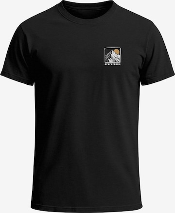 Neverless Shirt in Schwarz: Vorderseite