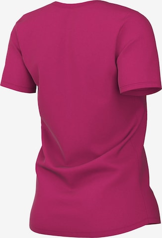 Nike Sportswear Skinny T-Shirt 'Essential' in Pink