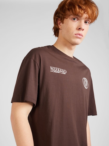 JACK & JONES - Camisa 'BRADLEY' em castanho