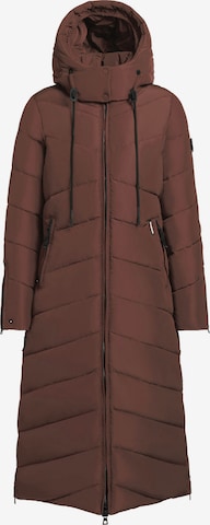 khujo - Sobretudo de inverno 'HURCE' em castanho: frente