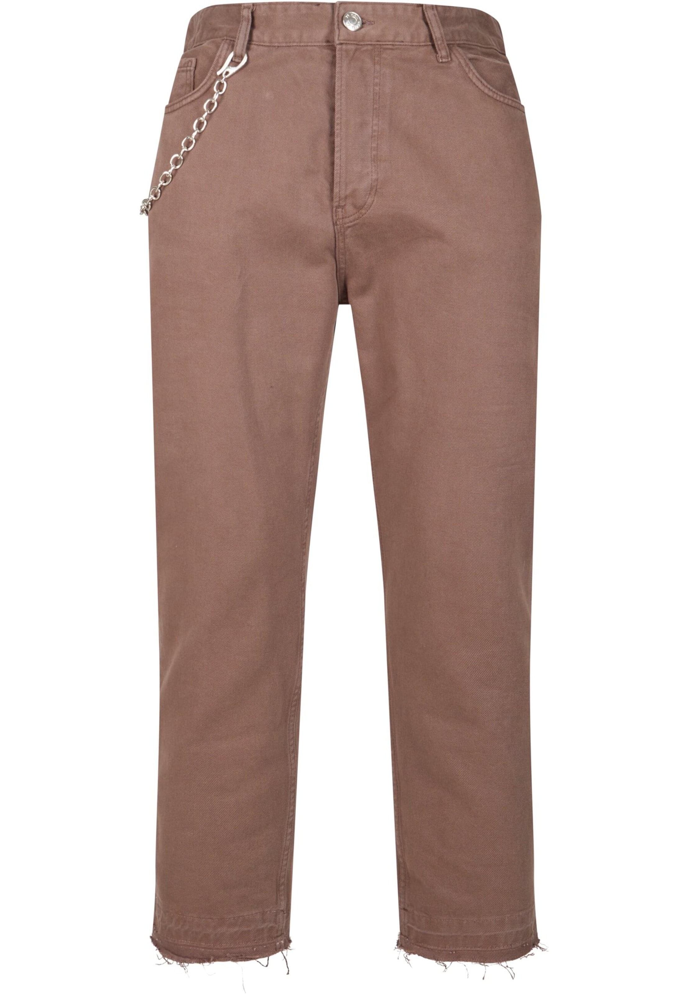 2Y Premium Regular Jeans in Braun: Vorderseite