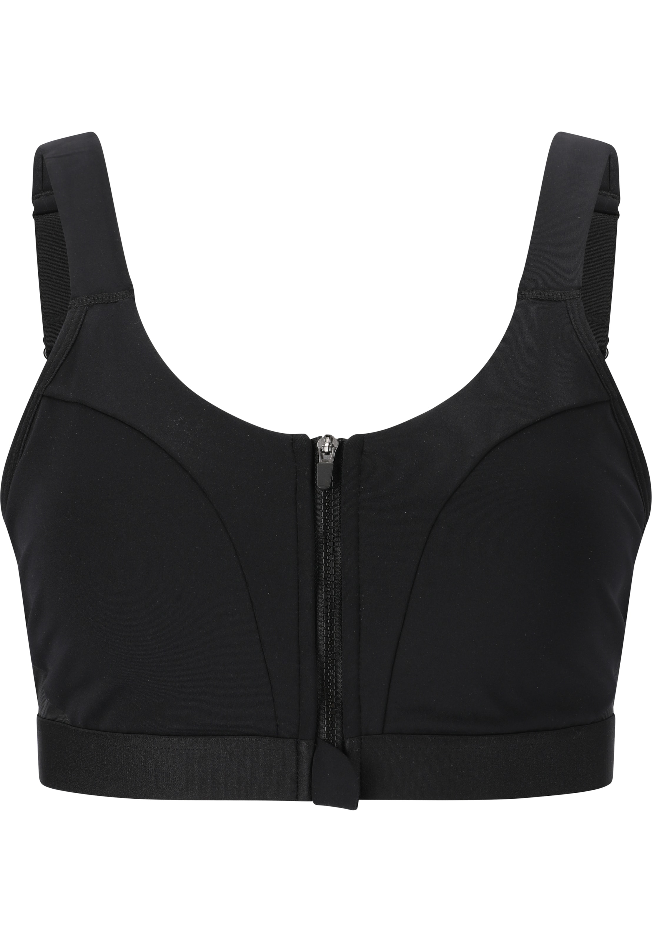 ENDURANCE High Support Sports bra 'Crystale' in Black: front