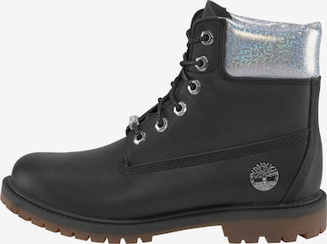 TIMBERLAND Lace-Up Ankle Boots 'Heritage' in Black