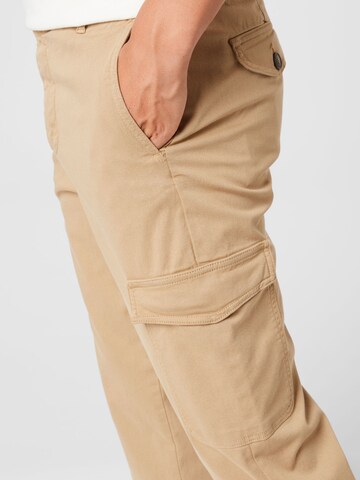 Regular Pantalon cargo 'Buxton' SELECTED HOMME en marron