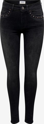 ONLY Skinny Jeans 'BLUSH' in Black: front