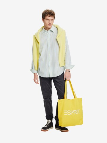 ESPRIT Regular Fit Businesshemd in Grün