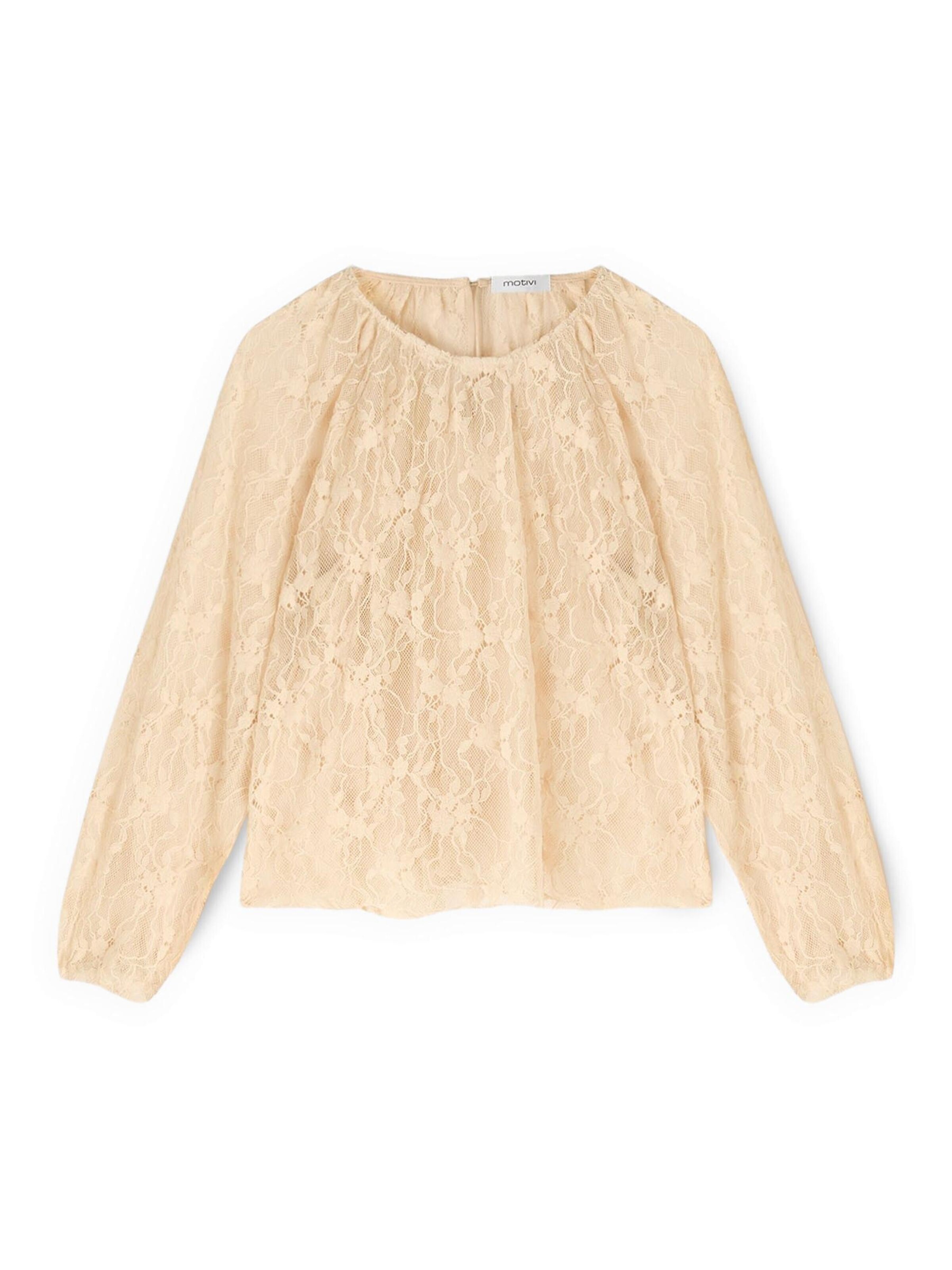 MOTIVI Blouse in XXS-XS in Beige, Item view