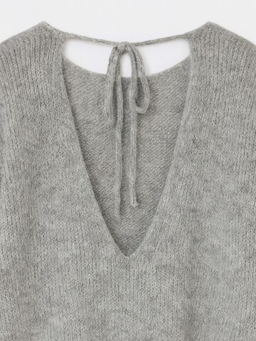 Nudyess Oversizepullover 'Como' in Grau