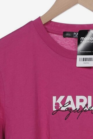 Karl Lagerfeld T-Shirt L in Pink