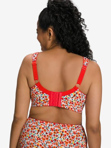 Ulla Popken Bustier BH in Rood