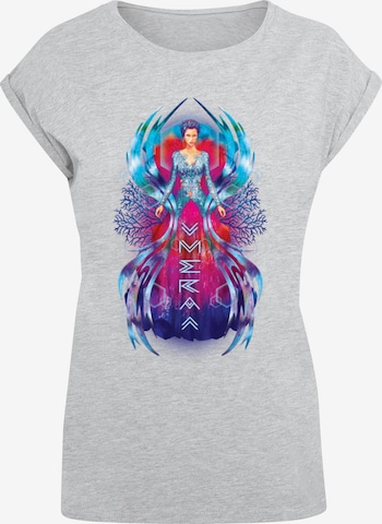 ABSOLUTE CULT T-Shirt 'Aquaman - Mega Dress' in Grau: predná strana