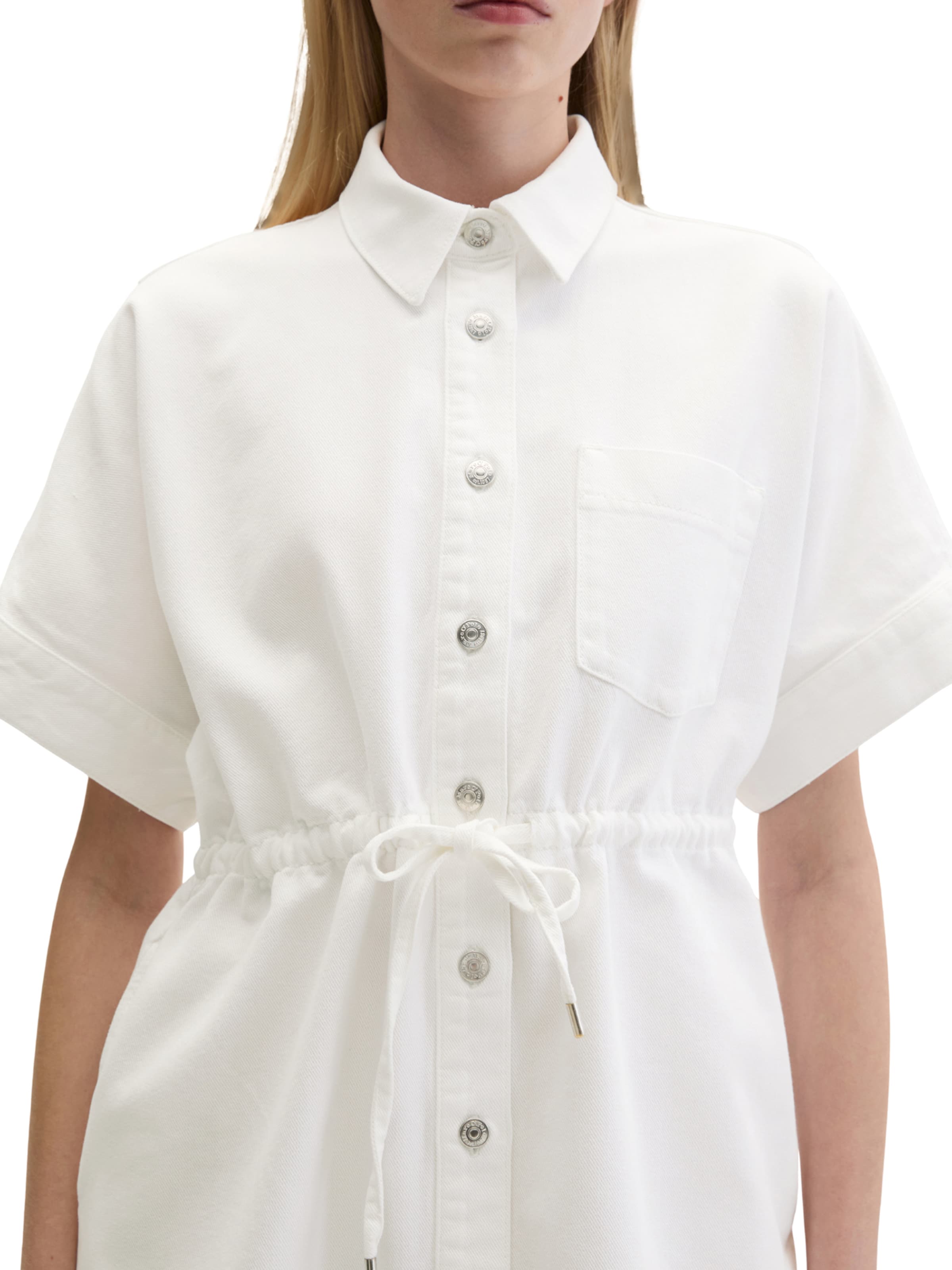 Abito camicia di Marc O'Polo in bianco
