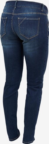 Slimfit Jeans 'Jackson' di MAMALICIOUS in blu
