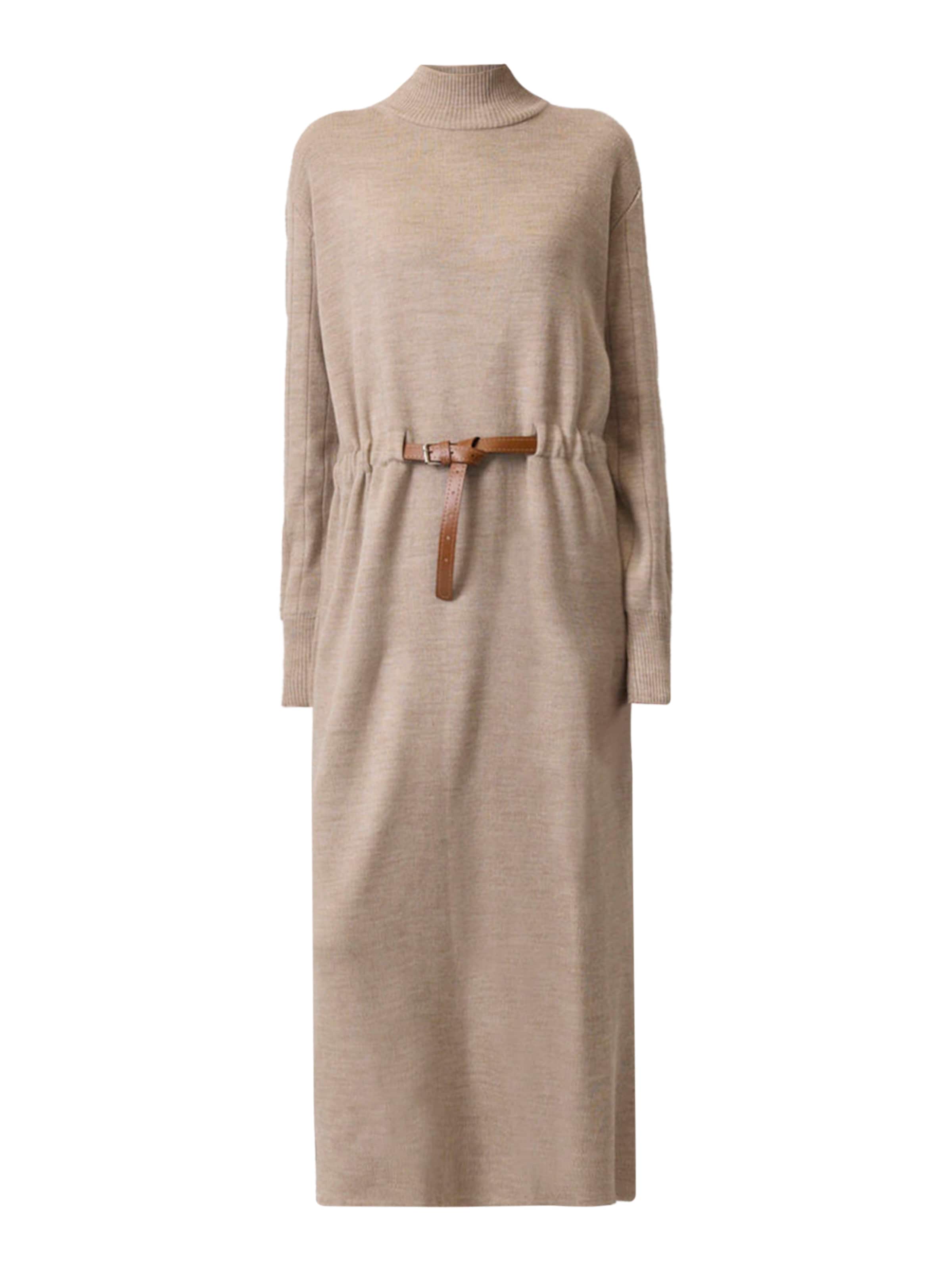 Touche Prive Kleid in beige, Produktansicht