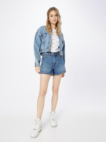 LEVI'S ® Regular Jeans '80s Mom Short' in Blue