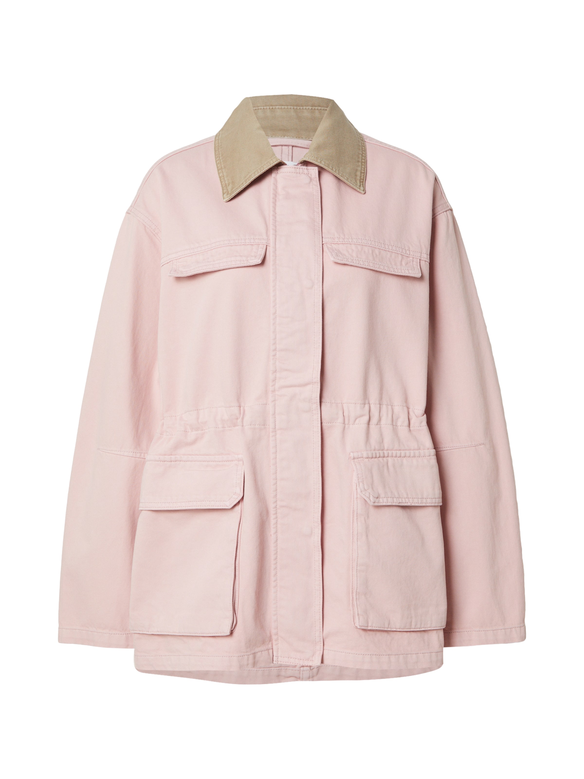 EDITED Between-Season Jacket 'Bonnie' in Pink: front