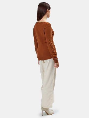 Cardigan Influencer en marron