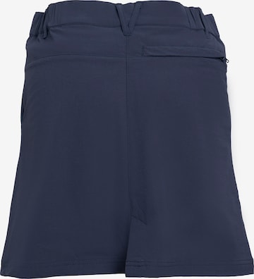 POLARINO Athletic Skorts in Blue