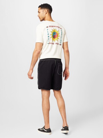 QUIKSILVER Regular Sportshorts 'SCALLOP' in Schwarz