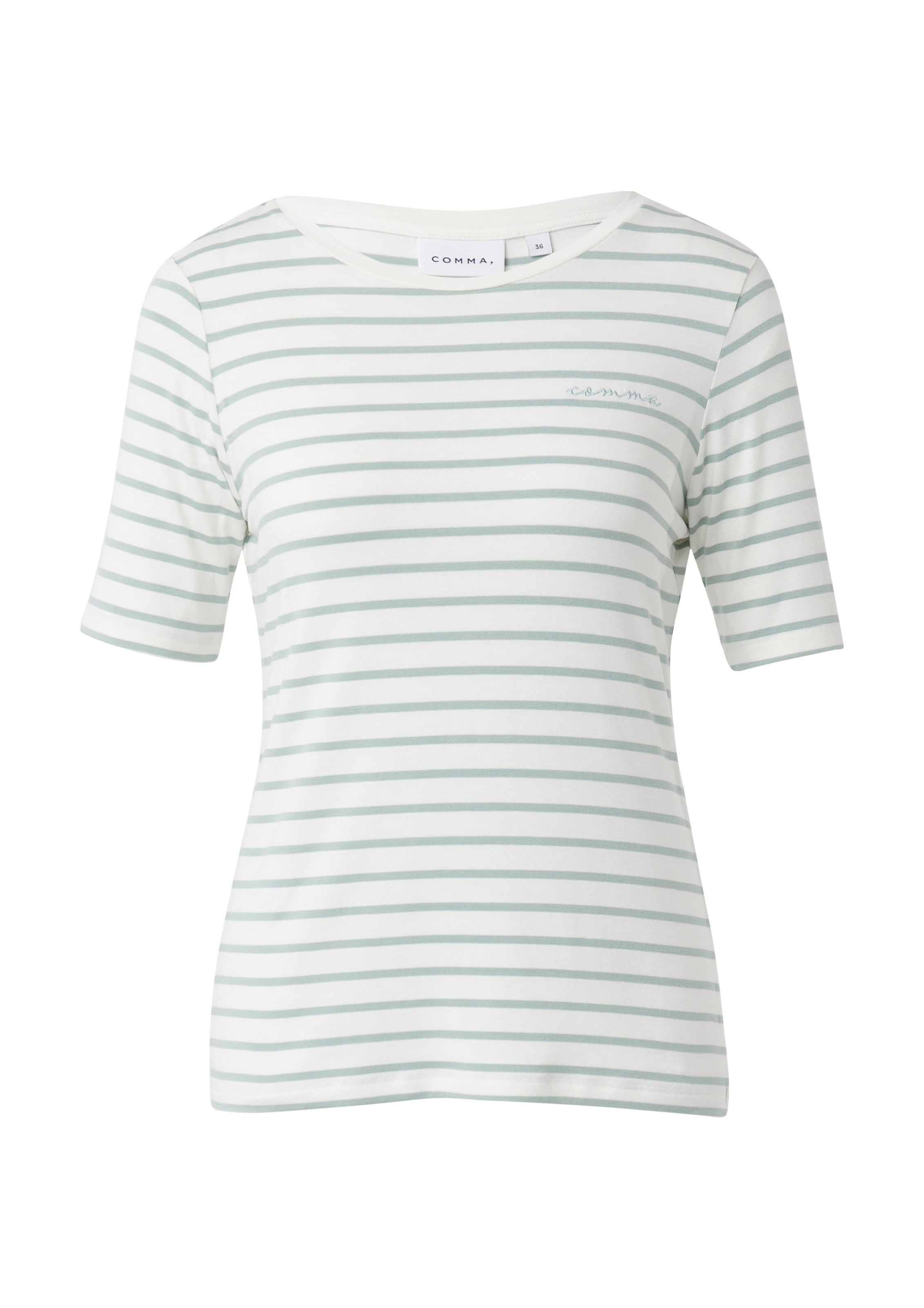 COMMA Shirt in Green: front