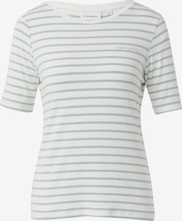 T-shirt COMMA en vert : devant