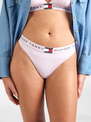 Tommy Hilfiger Underwear Стринги 'CLASSIC' в Ярко-розовый: спереди