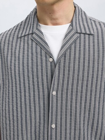 SELECTED Comfort Fit Hemd 'SLHAce' in Blau