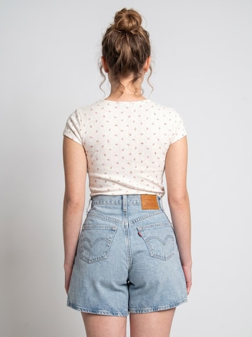 LEVI'S ® Luźne Jeansy 'High Baggy Short' w kolorze niebieski