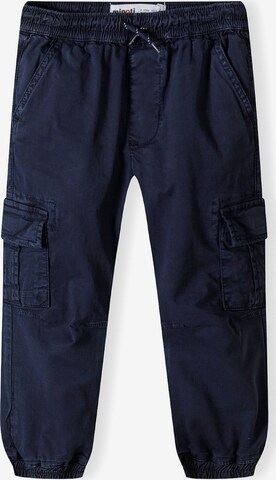 MINOTI Tapered Broek in Blauw: voorkant