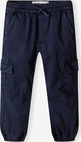 MINOTI Tapered Broek in Blauw: voorkant