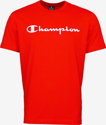 Maglietta di Champion in rosso: frontale