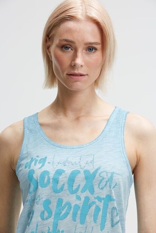 Soccx Top in Blau